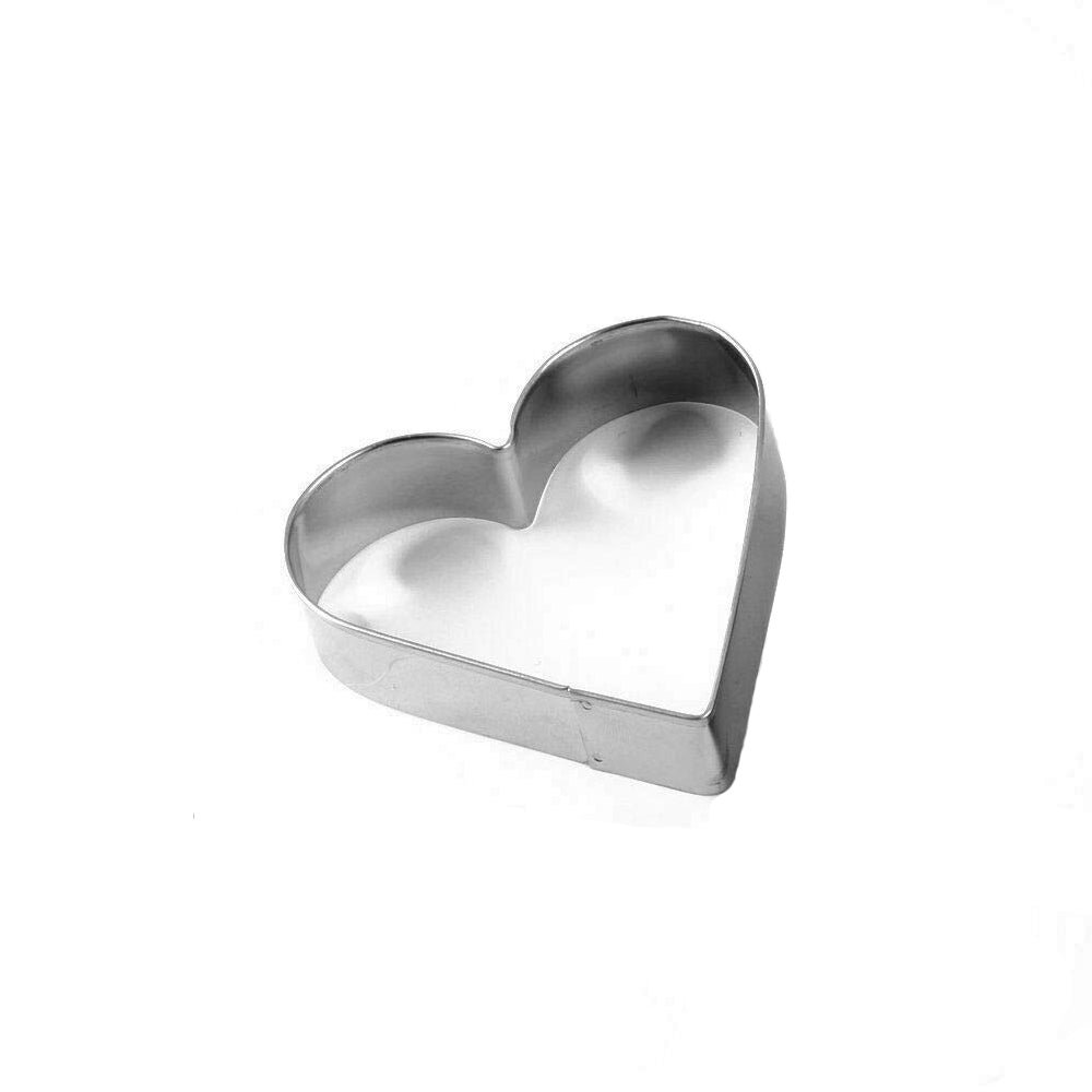 Stainless Steel Cookie Cutter Set – Heart, Star & Flower Shapes (4 Pcs)