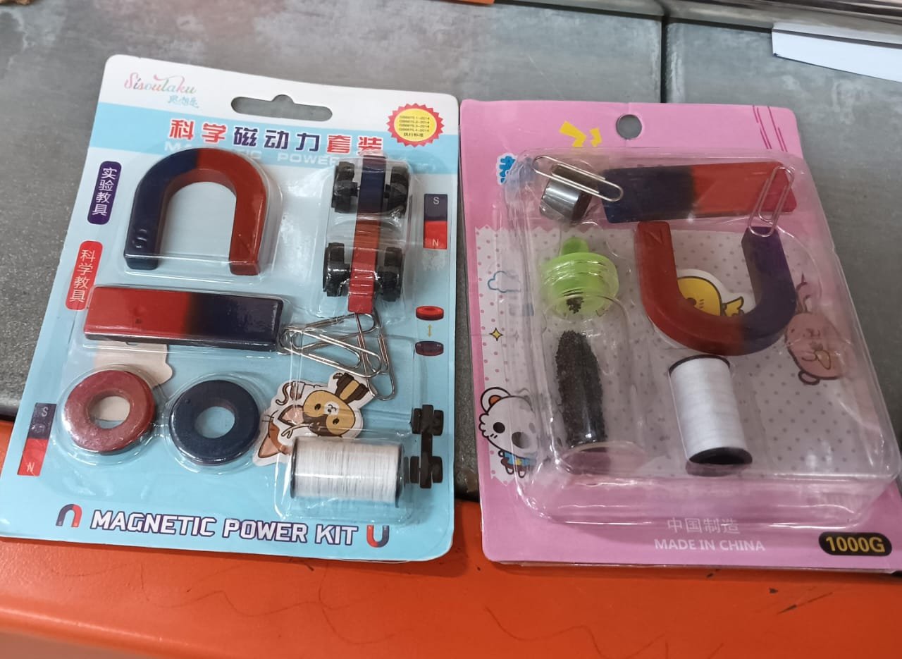 Teaching Aids Magnetic Science Kit Funny Kids DIY Science Kits Educational