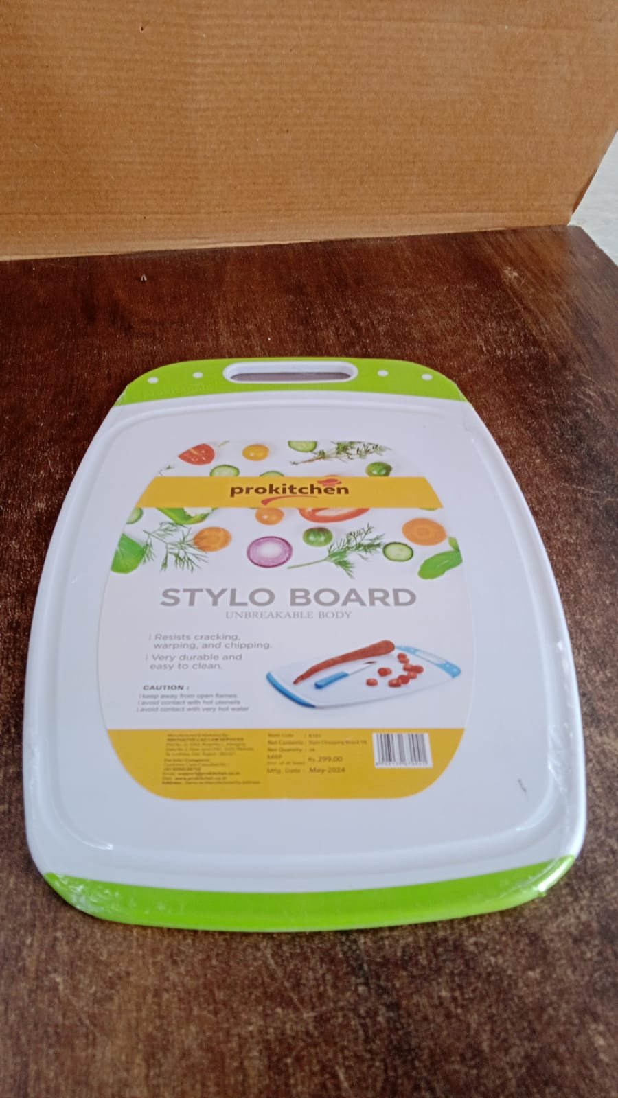 Vegetables and Fruits Cutting Chopping, Plastic Board (1 Pc)