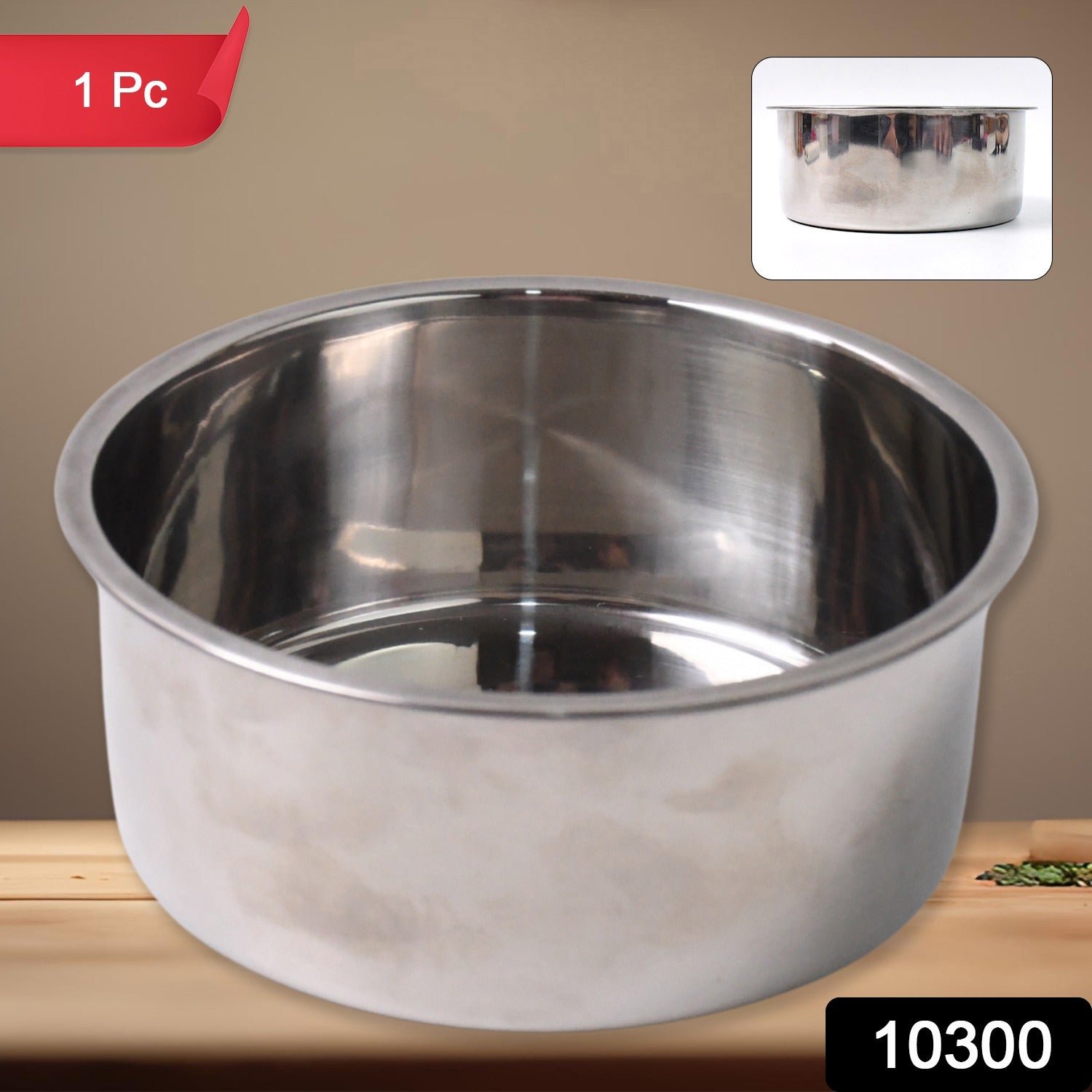 Stainless Steel Table Small Dish Bowl Plate Set for Side Dish, Sauce  (1 Pc)