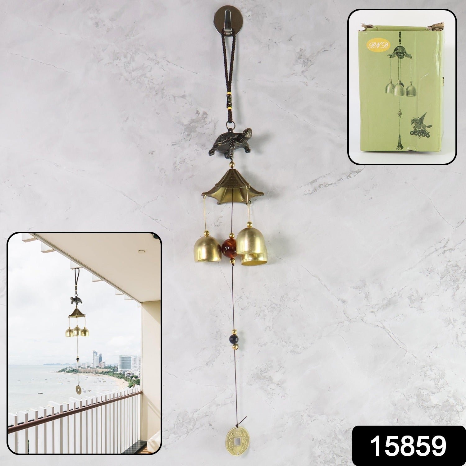 Feng Shui Metal Wind Chime - (1 Pc)