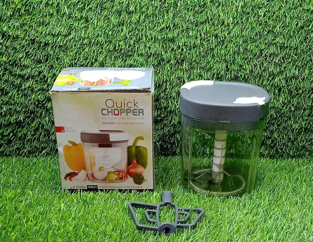 2 in 1 Handy Chopper & Slicer for Fruits, Veggies & Cheese