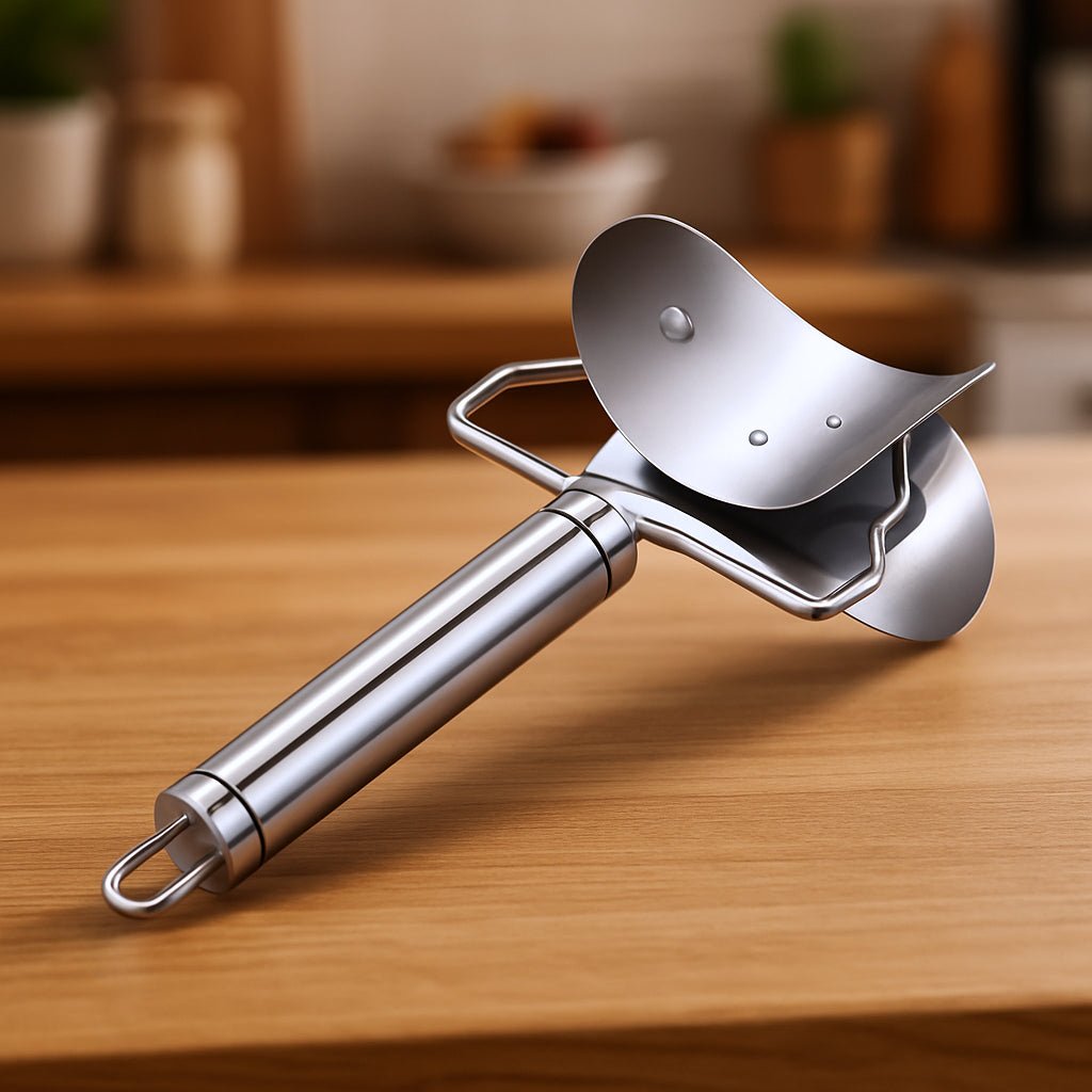 Multifunctional Easy and Fast Stainless Steel Puri cutter roller Machine (1 pc)