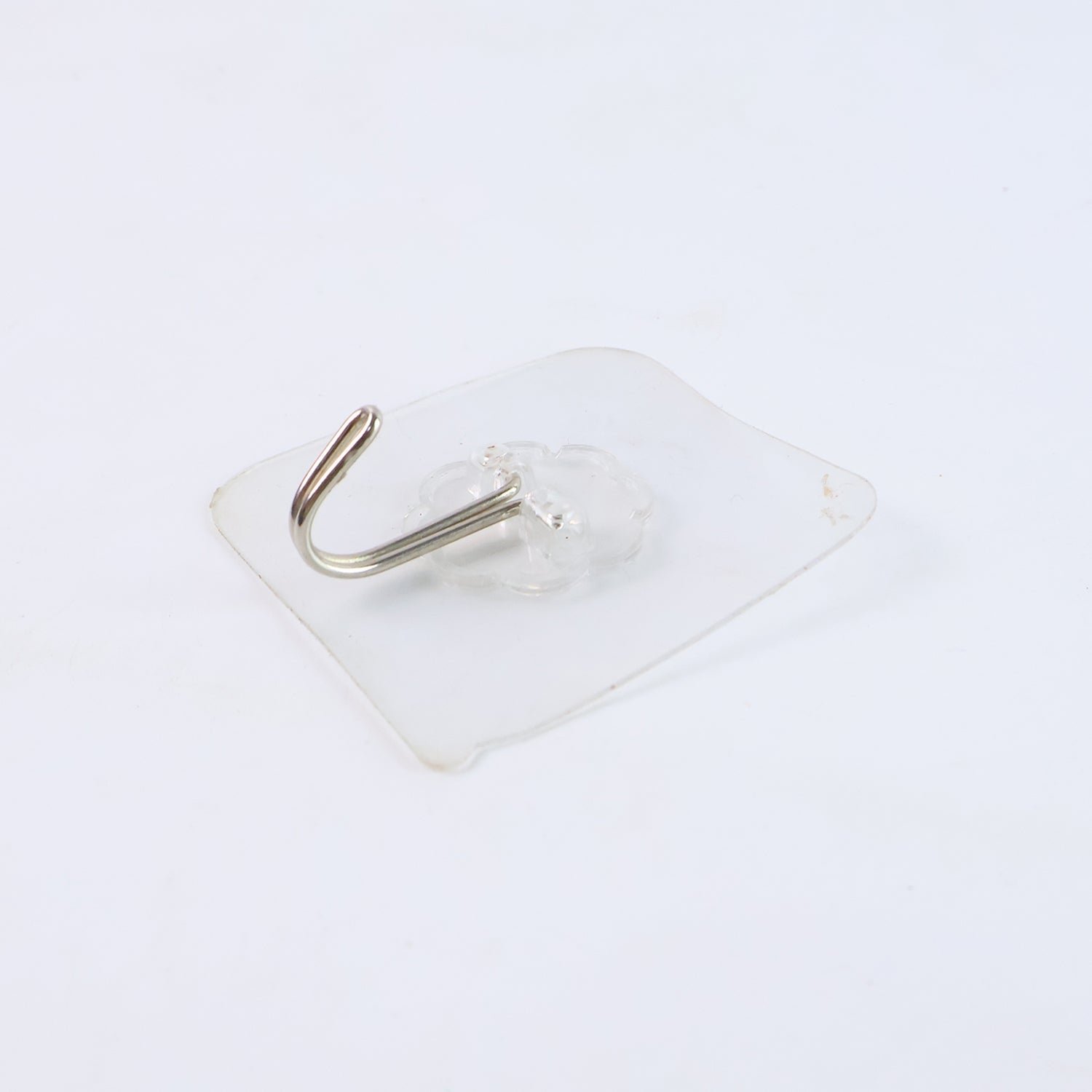 Self Adhesive Transparent Wall Hook (1 Pc)