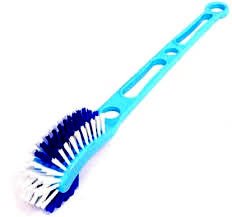 2 In 1 Double Hockey Stick Shape Toilet Brush