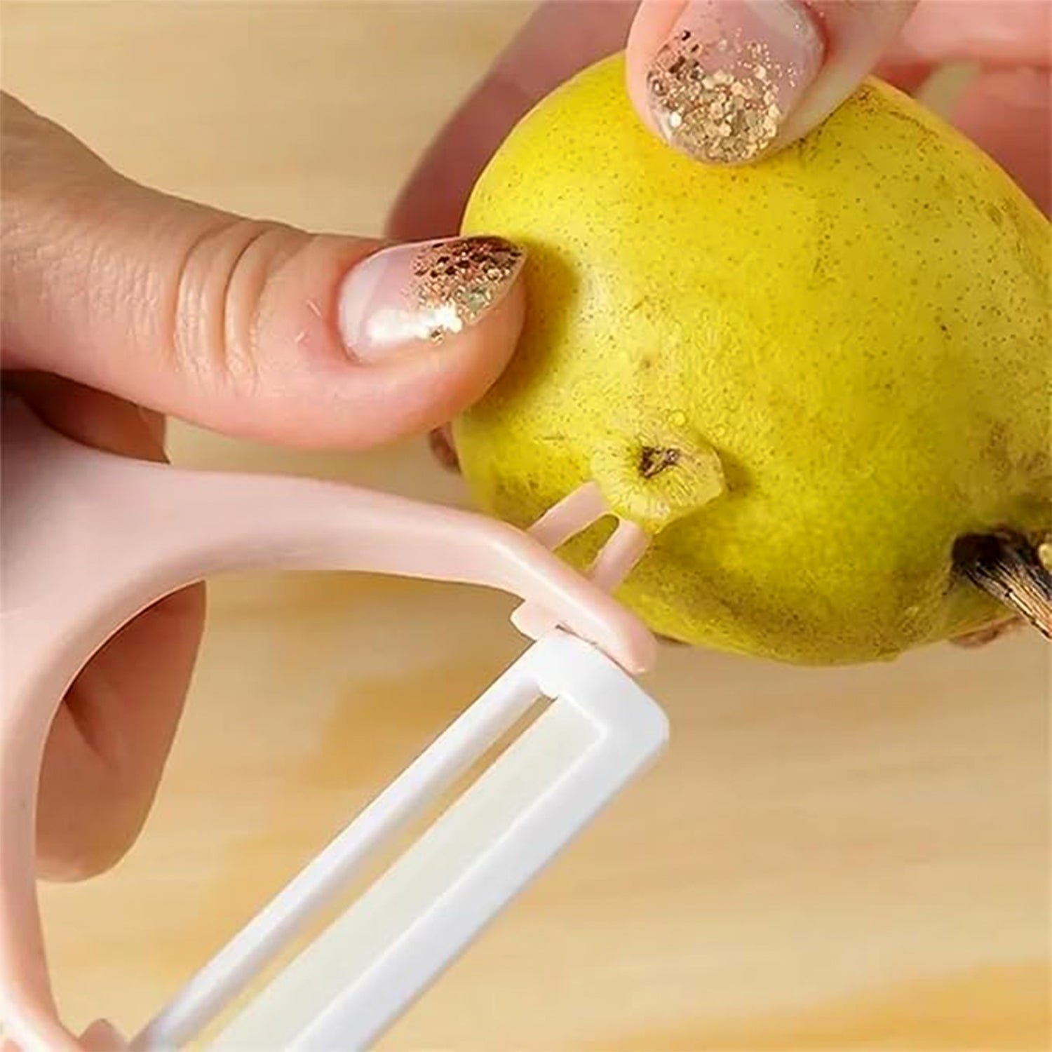 Stainless Steel Blade Peeler – Universal Kitchen Peeler for Household Use