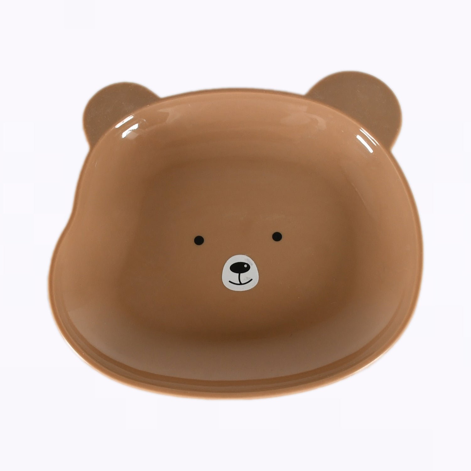 Durable Food Serving Plate, Bear Shaped Plate Cartoon Snack Plates  (1 Pc)