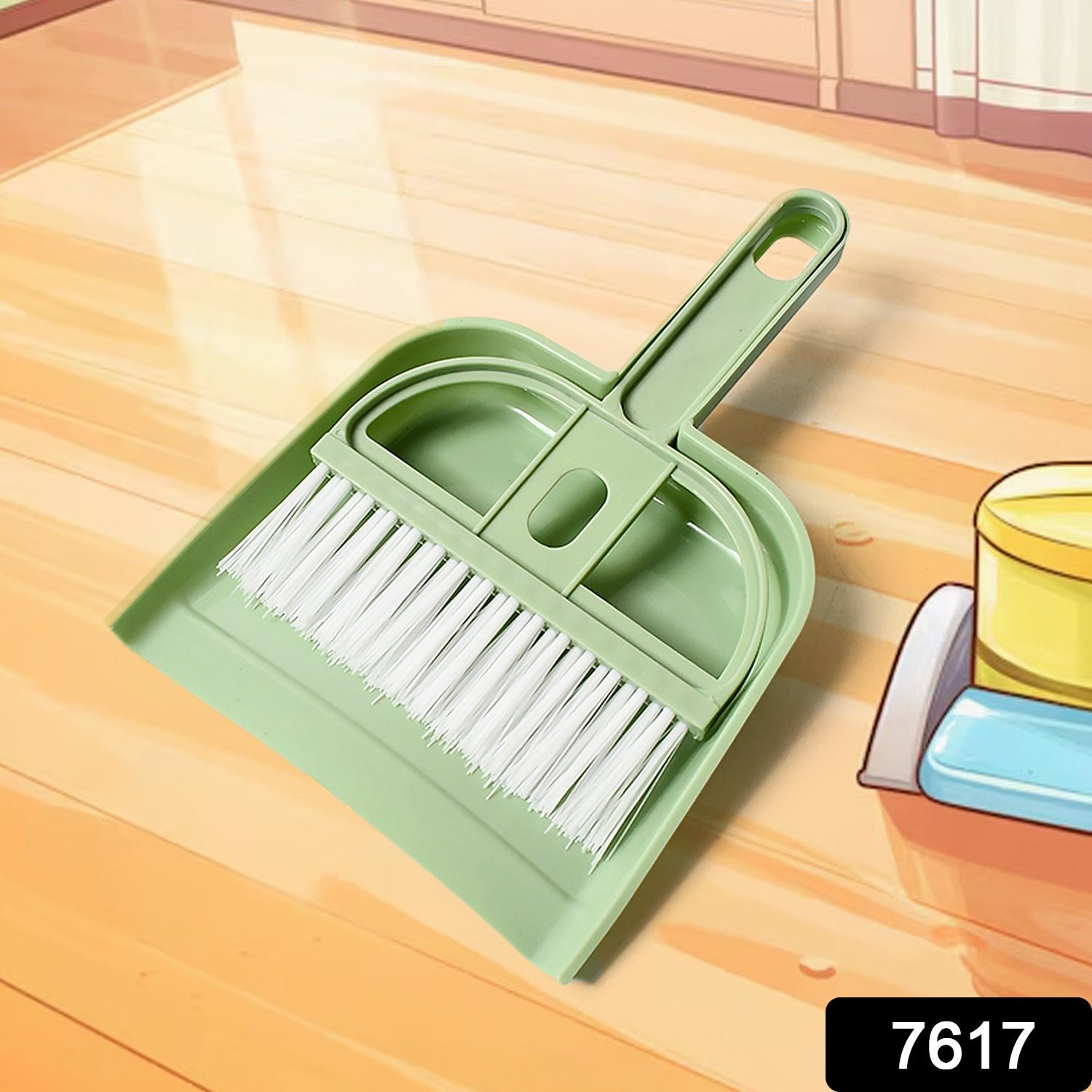 Mini Dustpan Supdi with Brush Broom Set for Multipurpose Cleaning , Supdi