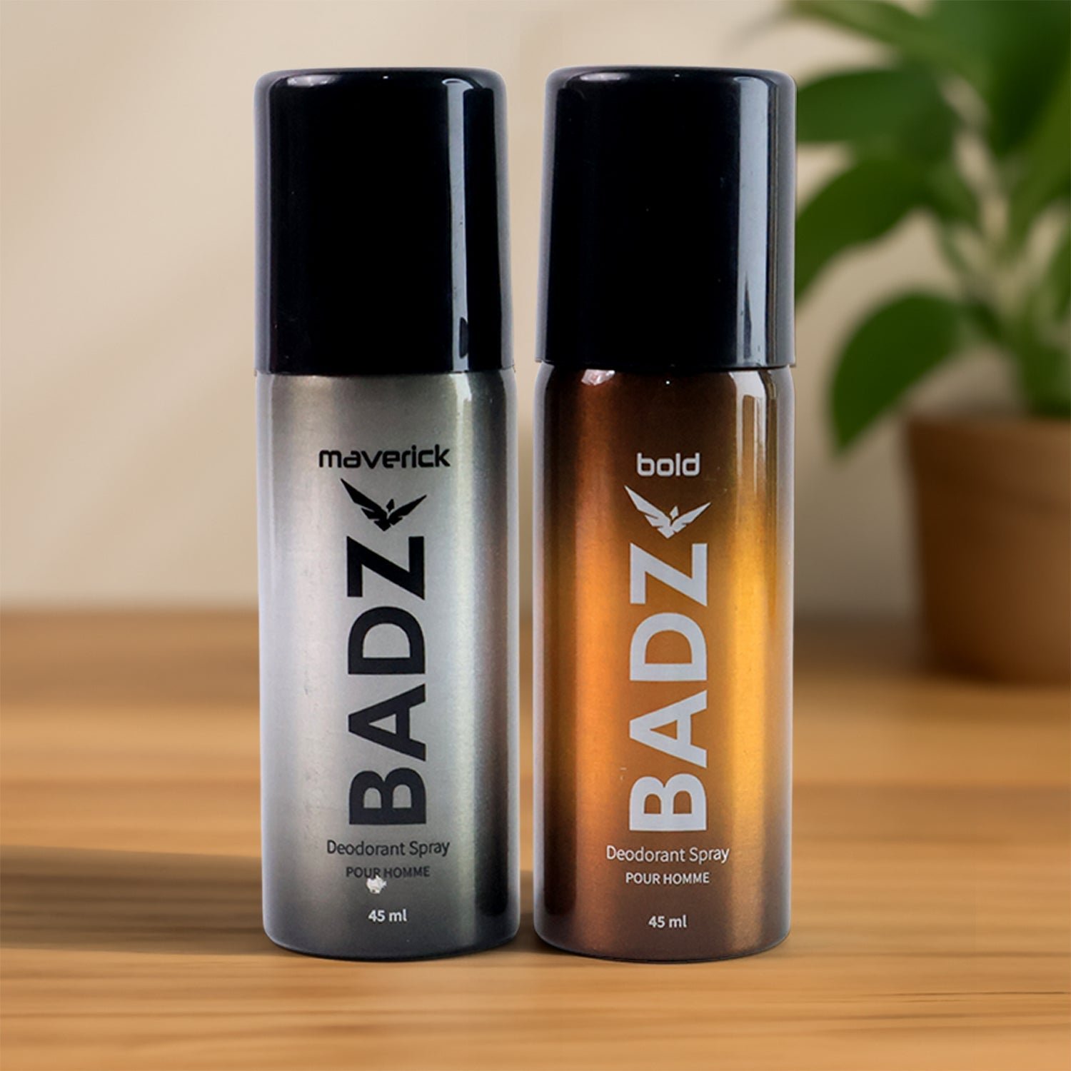 BADZ Premium Deodorant Body Spray for Men (1 Pc / Mixed Fragrance / 45 ML)